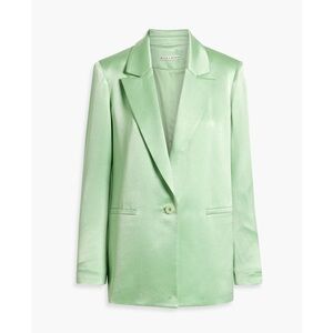 Alice + Olivia Denny satin-crepe Blazer